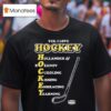 Yes I Love Hockey Acronym Hollander And Rozanov Cuddling Kissing Embracing Yearning T Shirt