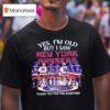 Yes Im Old But I Saw New York Rangers Hockey Signatures Thank You For The Memories T Shirt