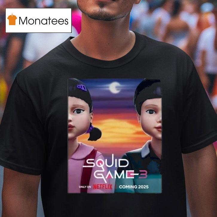 Young Hee And Cheol Su Squid Game Season Coming T Shirt Young Hee And Cheol Su Squid Game Season Coming T Shirt