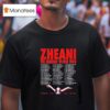 Zheani The Maenad World Tour Performance Schedule T Shirt