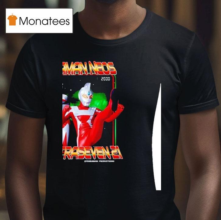 Anniversary Ultra Heroes Ultraman Neos Ultraseven T Shirt Anniversary Ultra Heroes Ultraman Neos Ultraseven T Shirt