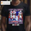 A New Era Begins New England Patriots Signatures Logo T Shirt