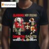 Alabama Crimson Tide On Saturdays X New Orleans Saints On Sundays Masco T Shirt