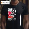 Alabama Crimson Tide Rose Bowl Game Cfp Quarterfinal At The Pasadena La T Shirt