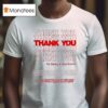 Bad Friends Thank You For Being A Bad Friend T Shirt