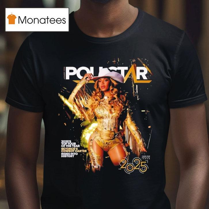 Beyonce Graces The Cover Of Pollstar As Cowboy Carter The Top Tour T Shirt Beyonce Graces The Cover Of Pollstar As Cowboy Carter The Top Tour T Shirt