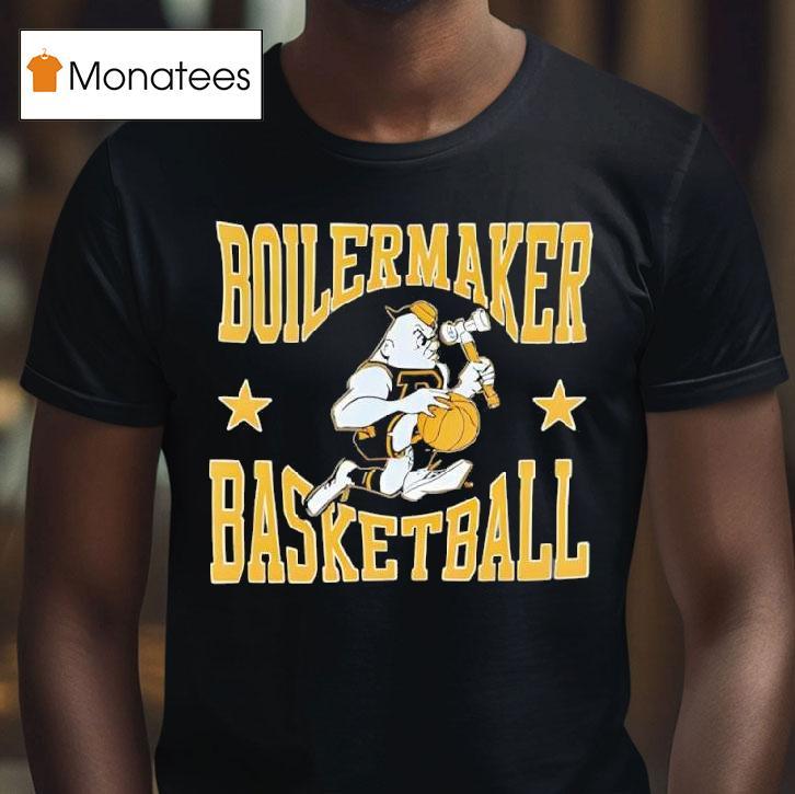 Boilermaker Basketball Pete T Shirt Boilermaker Basketball Pete T Shirt
