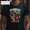 Boston Celtics Champions Of Europe Vintage T Shirt