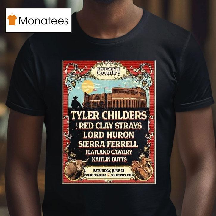 Buckeye Country Superfest Full Lineup In Columbus Ohio At Ohio Stadium On June T Shirt Buckeye Country Superfest Full Lineup In Columbus Ohio At Ohio Stadium On June T Shirt