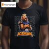 Caleb Williams Chicago Bears Iceman Brrr Down Masco T Shirt