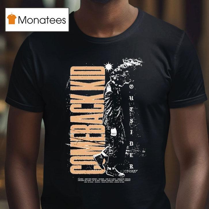 Celebrate Years Of Comeback Kid With The Outsider Redux T Shirt Celebrate Years Of Comeback Kid With The Outsider Redux T Shirt