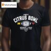 Cheez It Citrus Bowl Michigan Vs Texas Camping World Stadium Orlando T Shirt