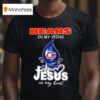 Chicago Bears In My Veins Jesus In My Heart Symbol T Shirt