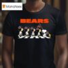 Chicago Bears X Peanuts Snoopy Abbey Road T Shirt