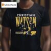 Christian Watson Wide Receiver Green Bay Packers T Shirt