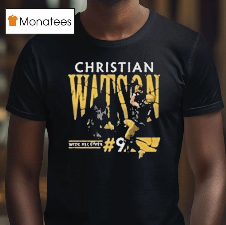 Christian Watson Wide Receiver Green Bay Packers T Shirt Christian Watson Wide Receiver Green Bay Packers T Shirt