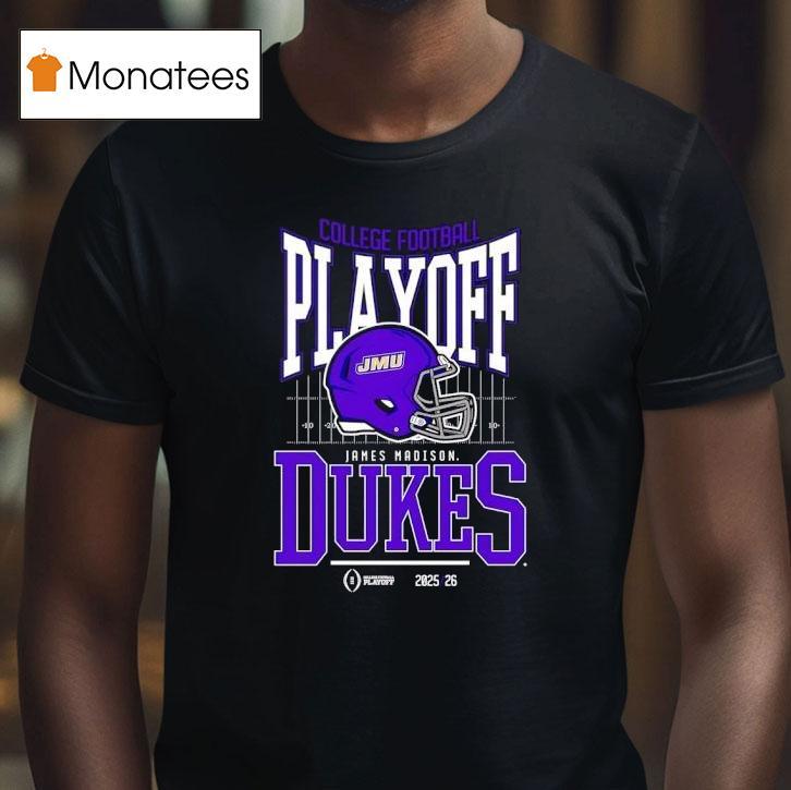 College Football Playoff James Madison Dukes T Shirt College Football Playoff James Madison Dukes T Shirt
