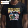 College Football Playoff First Round Texas Am Aggies Vs Miami Hurricanes Matchup Ticke T Shirt