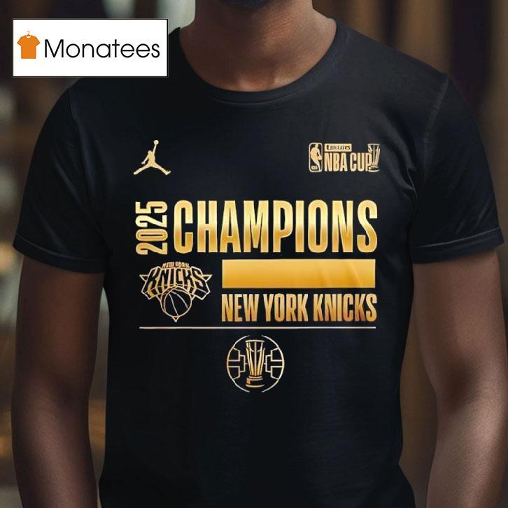Congrats New York Knicks Nba Cup Champions T Shirt Congrats New York Knicks Nba Cup Champions T Shirt
