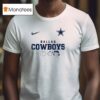 Dallas Cowboys X Peanuts Abbey Road Cartoon T Shirt
