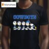 Dallas Cowboys X Peanuts Snoopy Abbey Road T Shirt