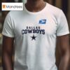 Dallas Cowboys X Usps Years One Mission Every Letter Every Mile Since Logo T Shirt