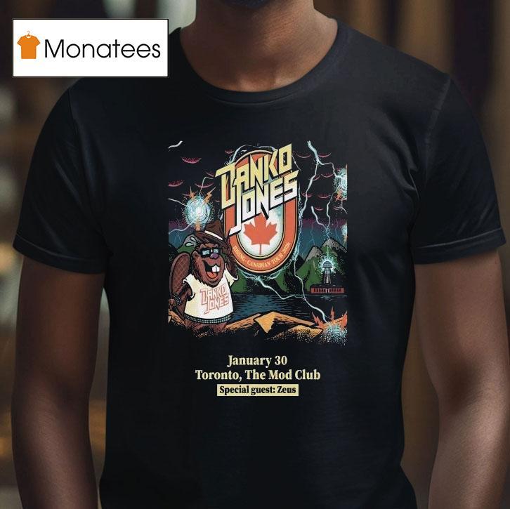 Danko Jones Jan The Mod Club In Toronto On T Shirt Danko Jones Jan The Mod Club In Toronto On T Shirt