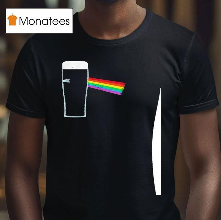 Dark Side Beer Rainbow T Shirt Dark Side Beer Rainbow T Shirt