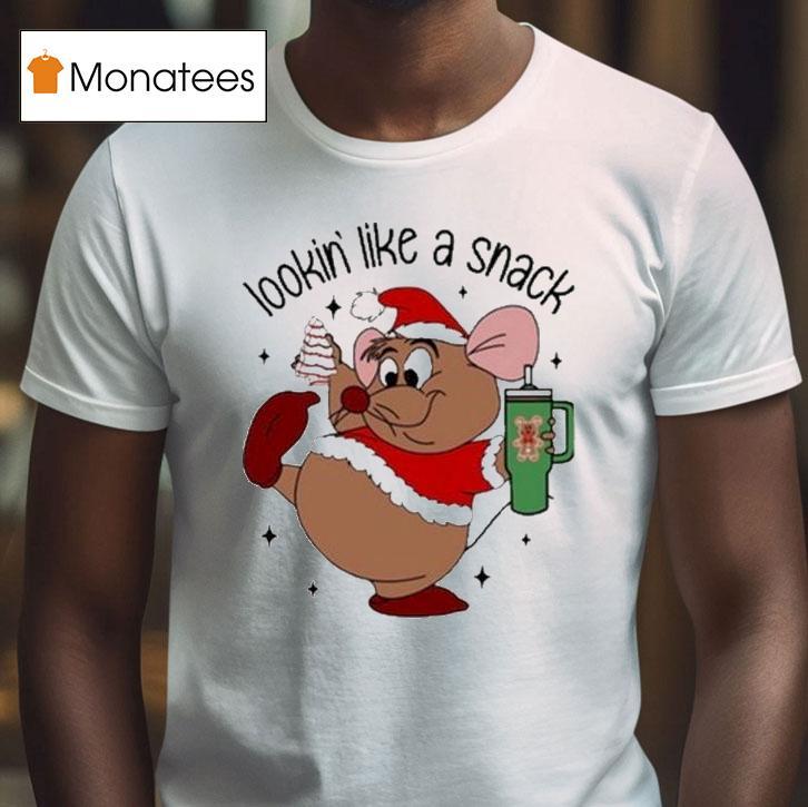 Deanna Looking Like A Snack Christmas Cartoon Mouse Fat Ra T Shirt Deanna Looking Like A Snack Christmas Cartoon Mouse Fat Ra T Shirt
