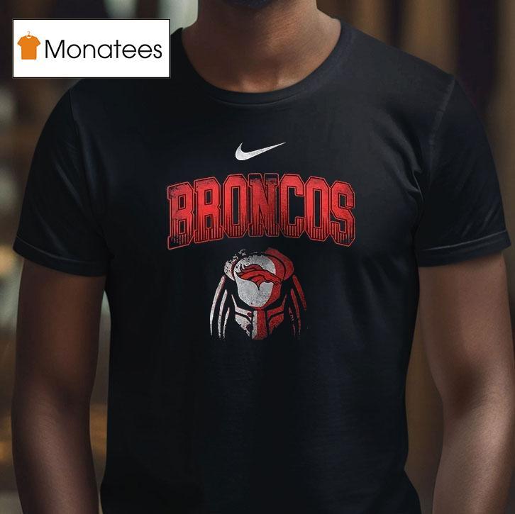Denver Broncos X Predator Go Commanders T Shirt Denver Broncos X Predator Go Commanders T Shirt