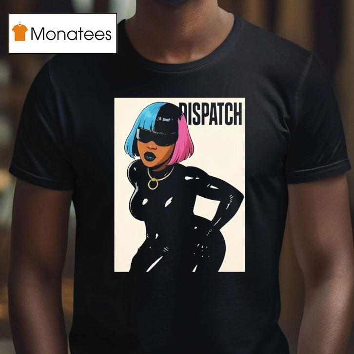 Dispatch Neon Girl In Black Sui T Shirt Dispatch Neon Girl In Black Sui T Shirt