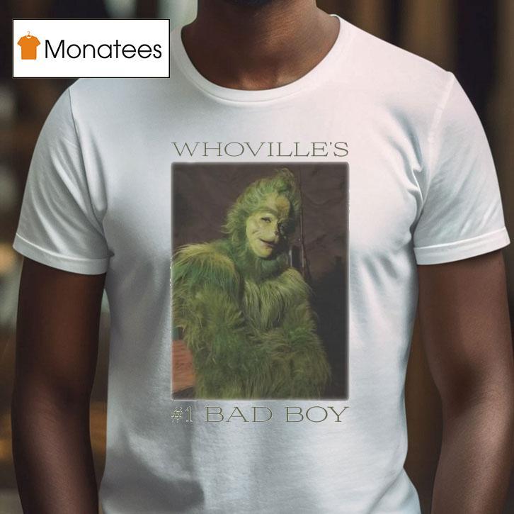 Dr Seuss The Grinch Whoville S Bad Boy T Shirt Dr Seuss The Grinch Whoville S Bad Boy T Shirt