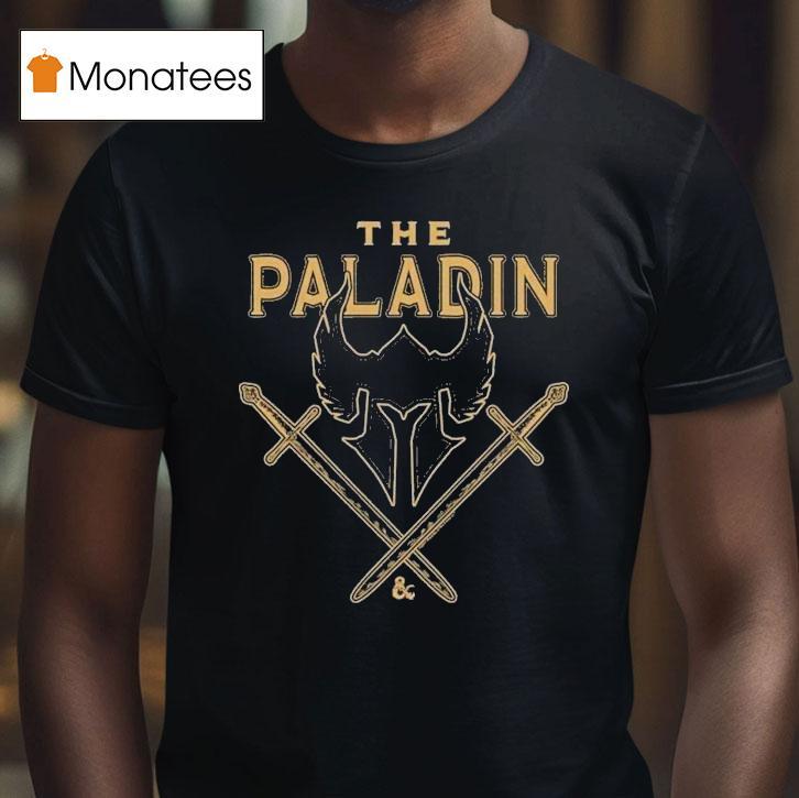 Dungeons Dragons The Paladin Class T Shirt Dungeons Dragons The Paladin Class T Shirt