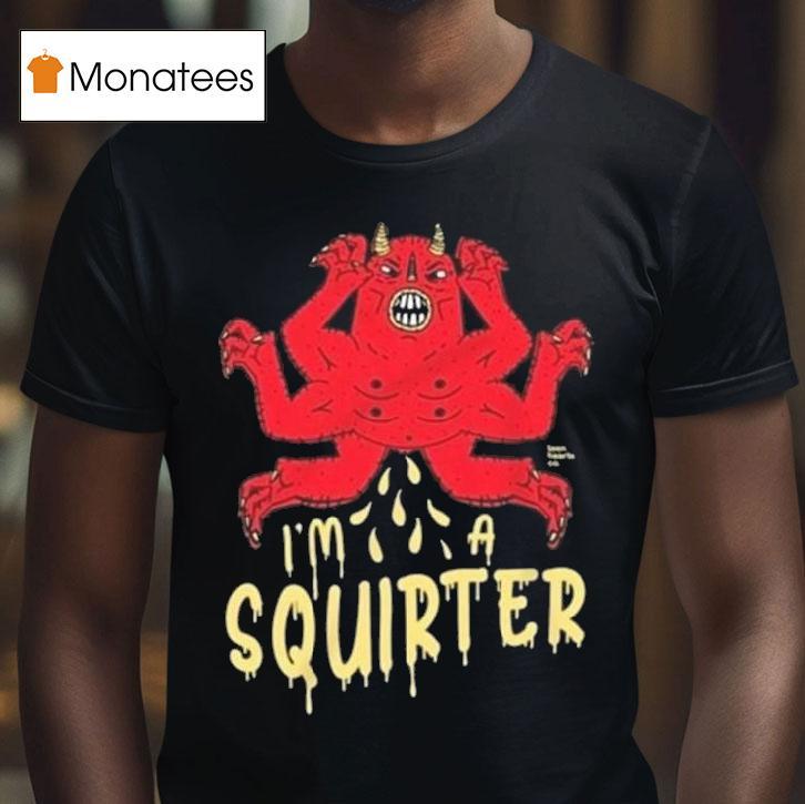 Edgy Devil Character Squirter T Shirt Edgy Devil Character Squirter T Shirt