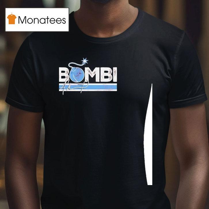 El Bombi Adolis Garcia Philadelphia Phillies Signature T Shirt El Bombi Adolis Garcia Philadelphia Phillies Signature T Shirt