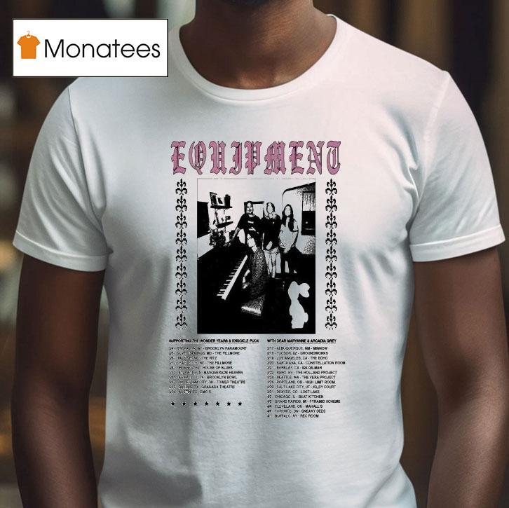 Equipment Spring Tour T Shirt Equipment Spring Tour T Shirt