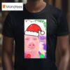 Gen Z Humor Brainrot Christmas John Pork Calling Meme T Shirt