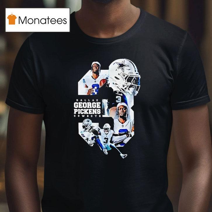 George Pickens Dallas Cowboys Football Nfl Football T Shirt George Pickens Dallas Cowboys Football Nfl Football T Shirt