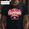 Georgia Bulldogs Sec Football Champions It Just Means More T Shirt