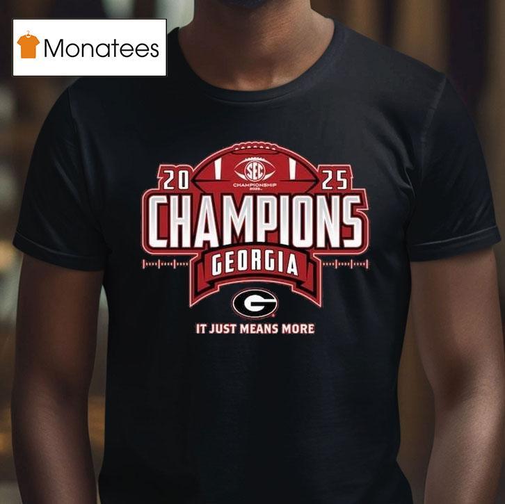 Georgia Bulldogs Sec Football Champions Locker Room T Shirt Georgia Bulldogs Sec Football Champions Locker Room T Shirt