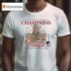 Georgia Bulldogs Sec Football Champions Trophy T Shirt