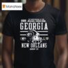 Georgia Bulldogs Sugar Bowl Cfp Quarterfinal Red T Shirt