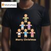Gingerbread Merry Christmas T Shirt