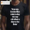 Goose The Band You Say Looks Like Rain Today T Shirt