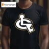 Green Bay Packers Playoff Wheelchair Logo T Shirt