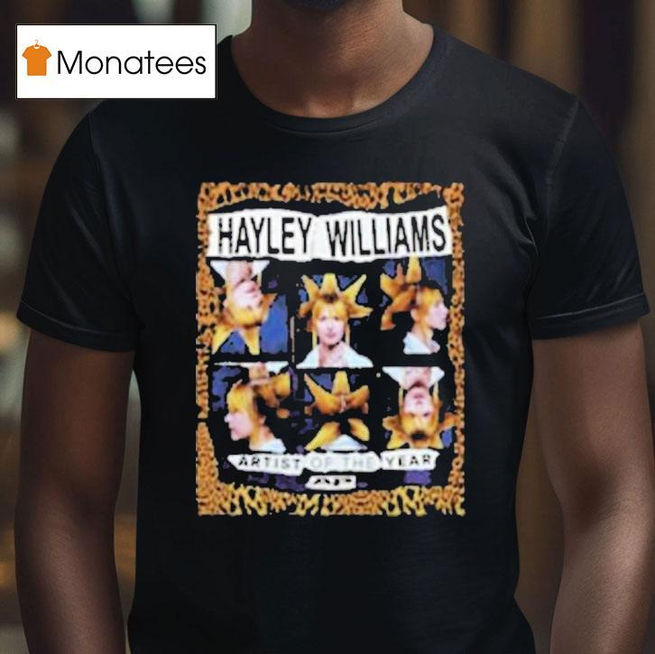 Hayley Williams Artist Of The Year T Shirt Hayley Williams Artist Of The Year T Shirt
