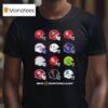 Helmet College Football Playoff T Shirt