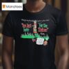 I M Just Here For The Zipline Christmas T Shirt