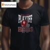 Indiana Hoosiers College Football Playoff Helmet Map T Shirt