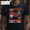 Indiana Hoosiers On Saturdays X Chicago Bears On Sundays Mascot T Shirt
